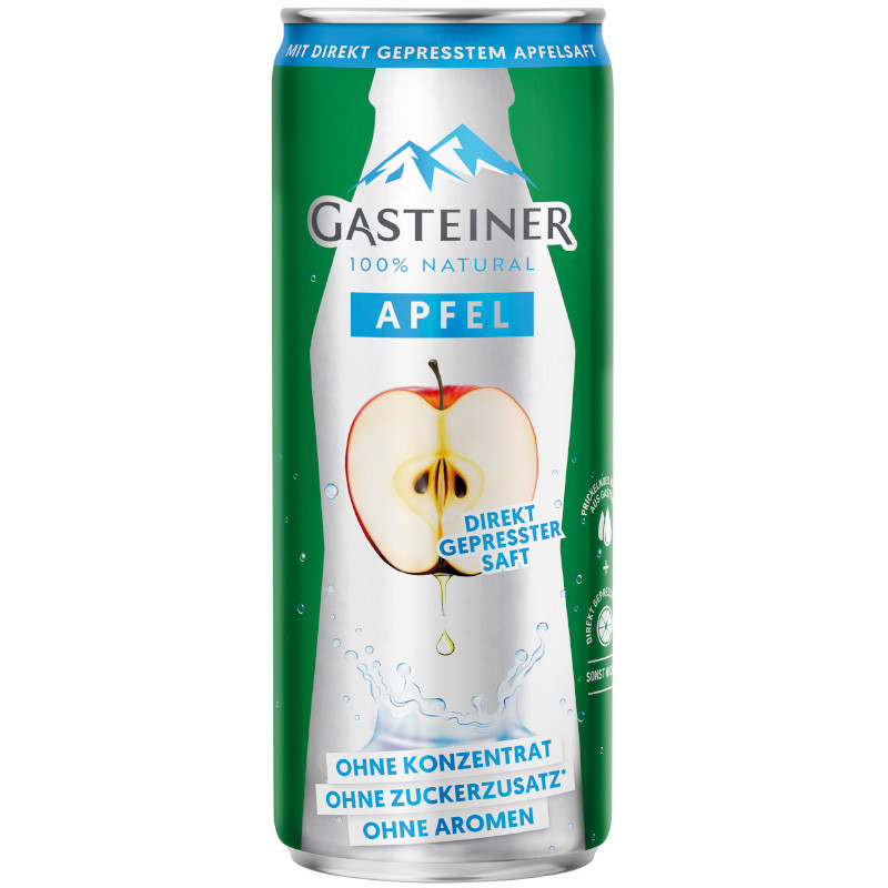 Gasteiner Apfel 0,33 l Dose Einwegpfand
